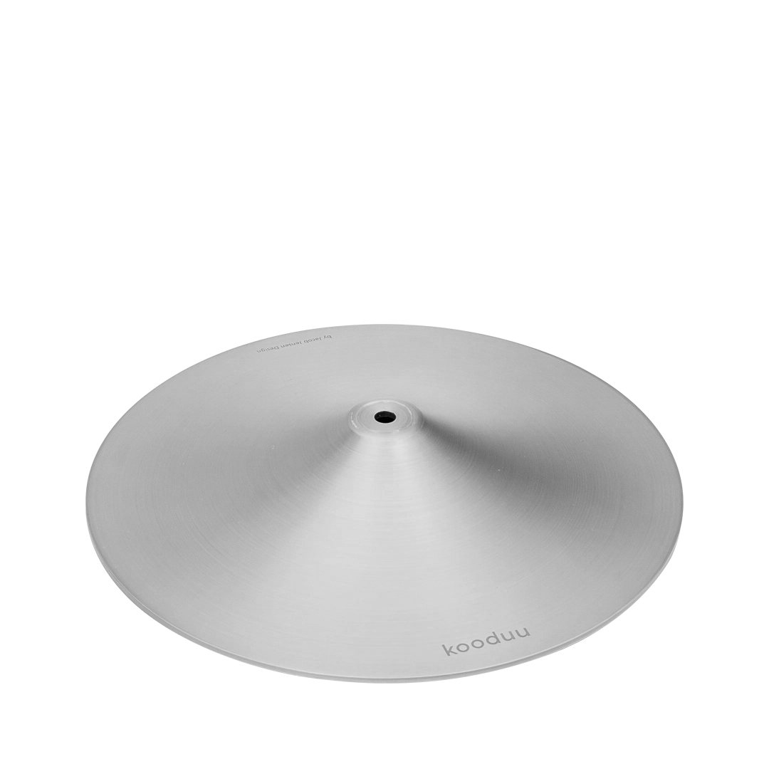Ensemble Sphère en argent brossé