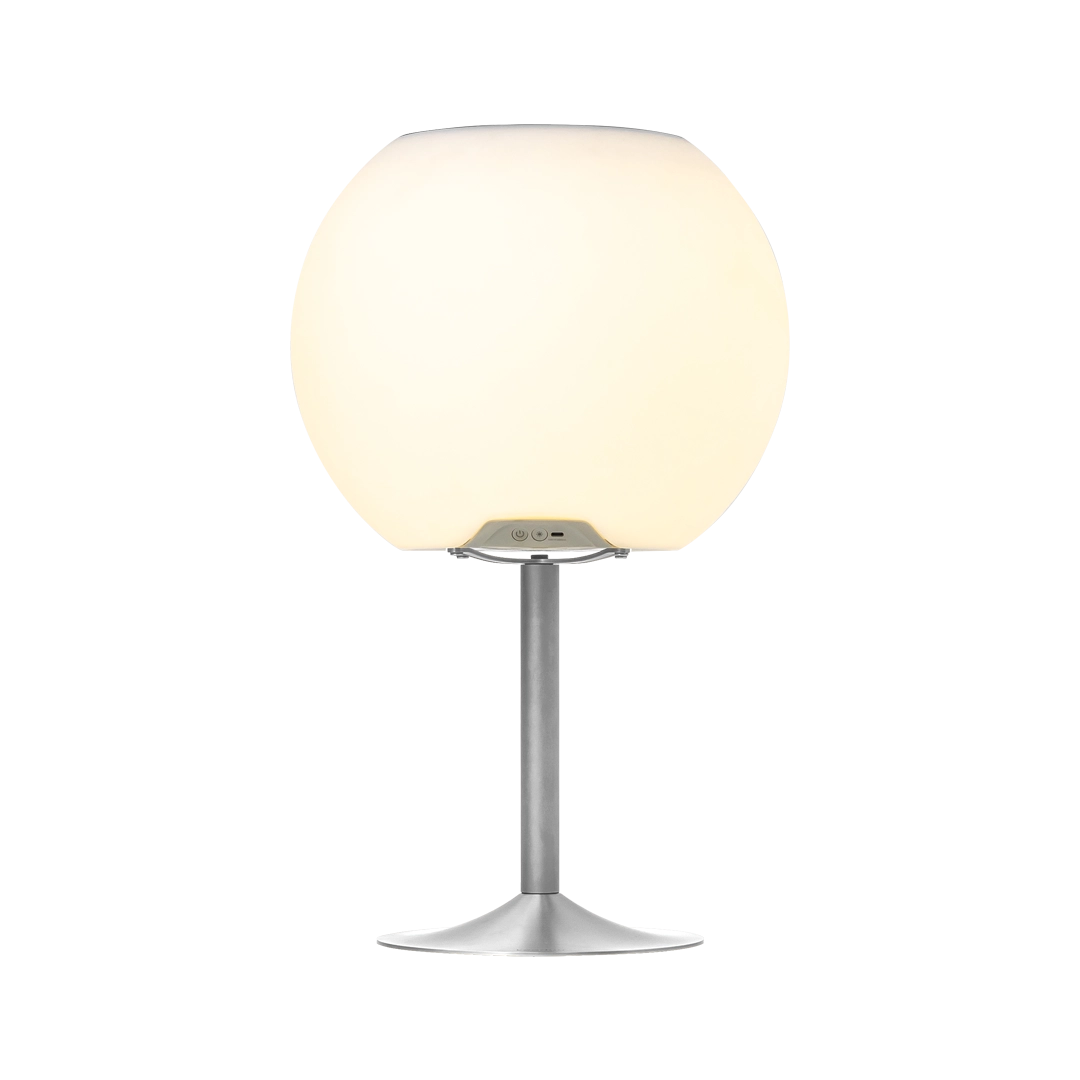 Ensemble Sphère en argent brossé