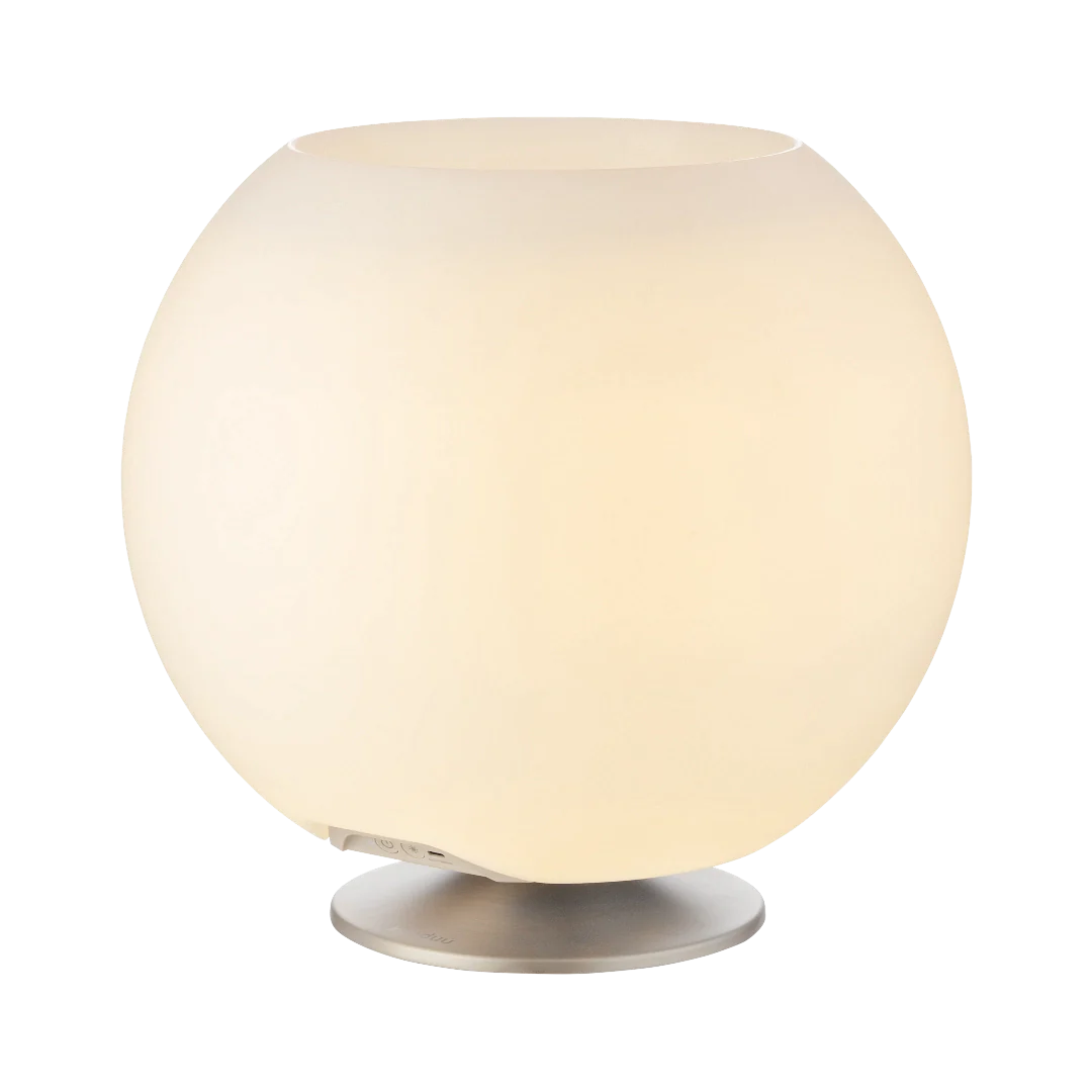 Sphère Argent Brossé